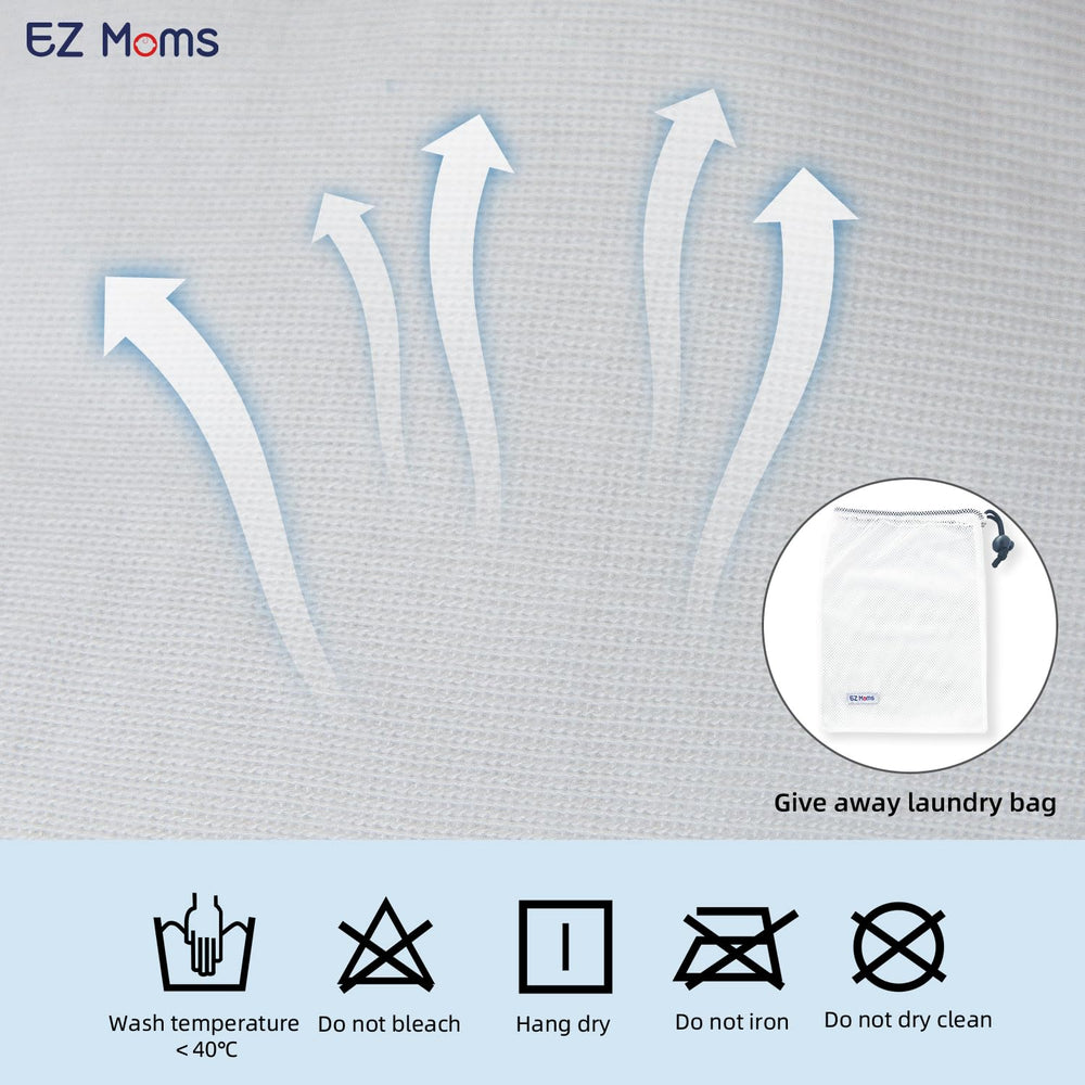 EZ Moms soft inner lining provides cozy comfort while learning.