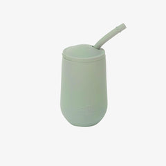 ezpz Happy Cup Sage cup supports open-cup practice for toddlers.