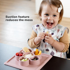 ezpz Mini Play Mat is safe for crafts and snacks alike.