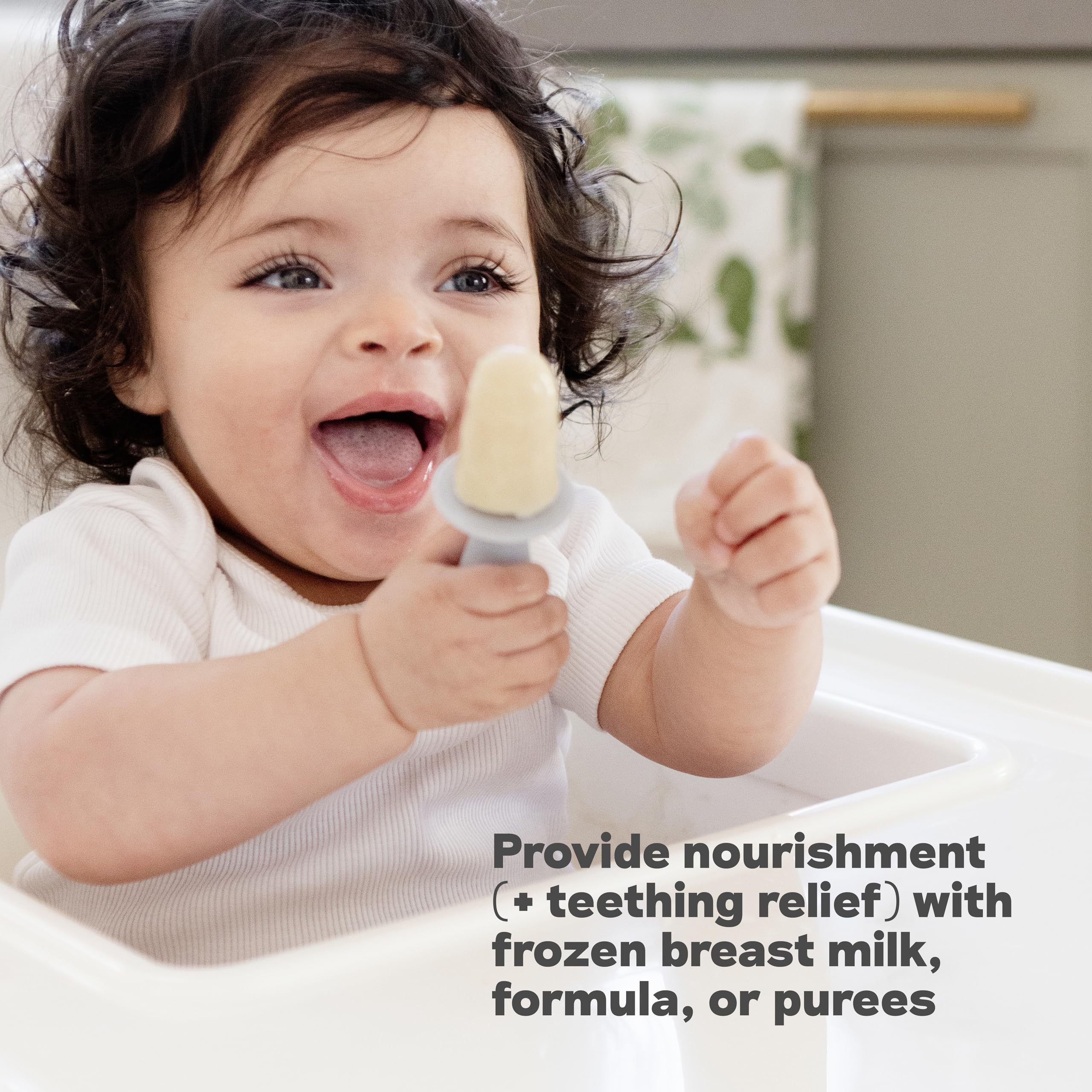 ezpz Tiny Pops for baby-led weaning setup and exploration