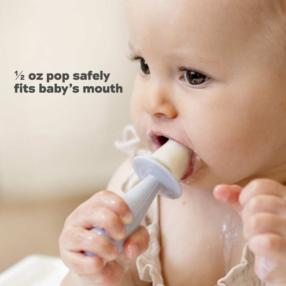 ezpz Tiny Pops dishwasher-safe design for quick cleanup