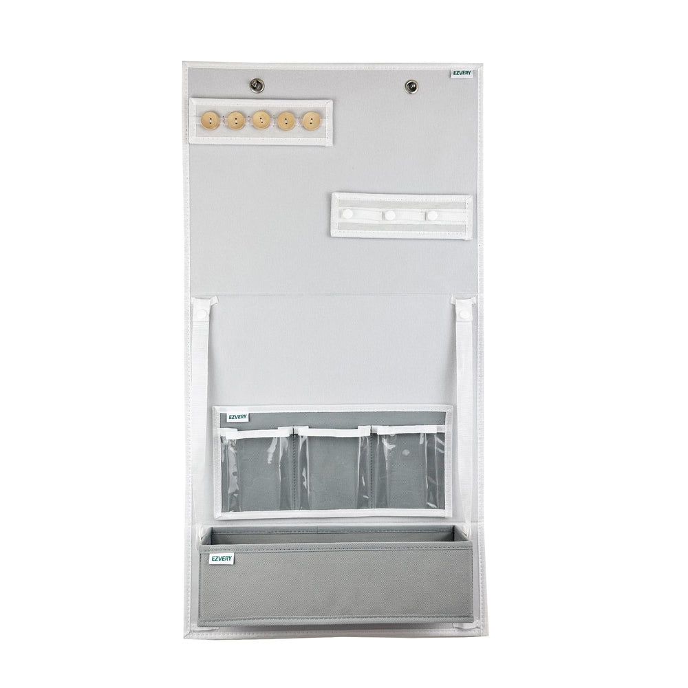 EZVERY EZBoard includes adhesive hooks for quick, damage-free mounting