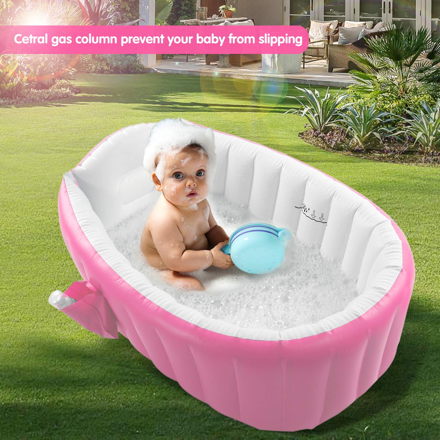 EZYCOK foldable travel bath ready for on-the-go use