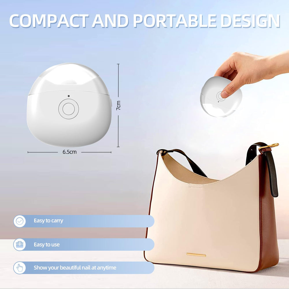 FabMay Beauty Electric Nail Clipper nightly use with LED illumination.