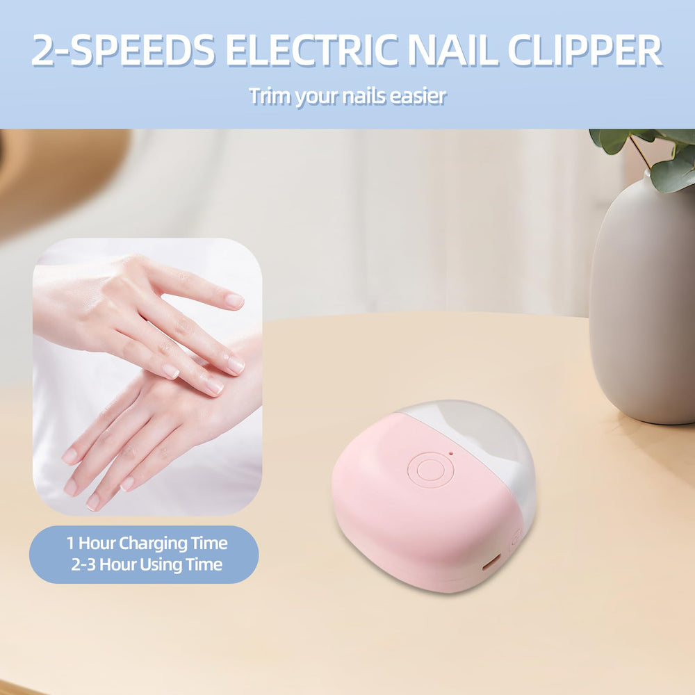 FabMay cordless nail clipper for easy trimming anywhere.