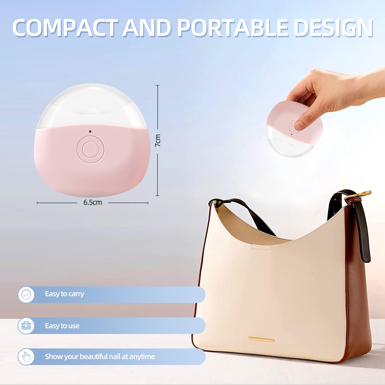 FabMay Travel friendly nail clipper designed for portability.