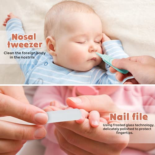 Facewegen baby nail clippers with safety guide for tiny nails
