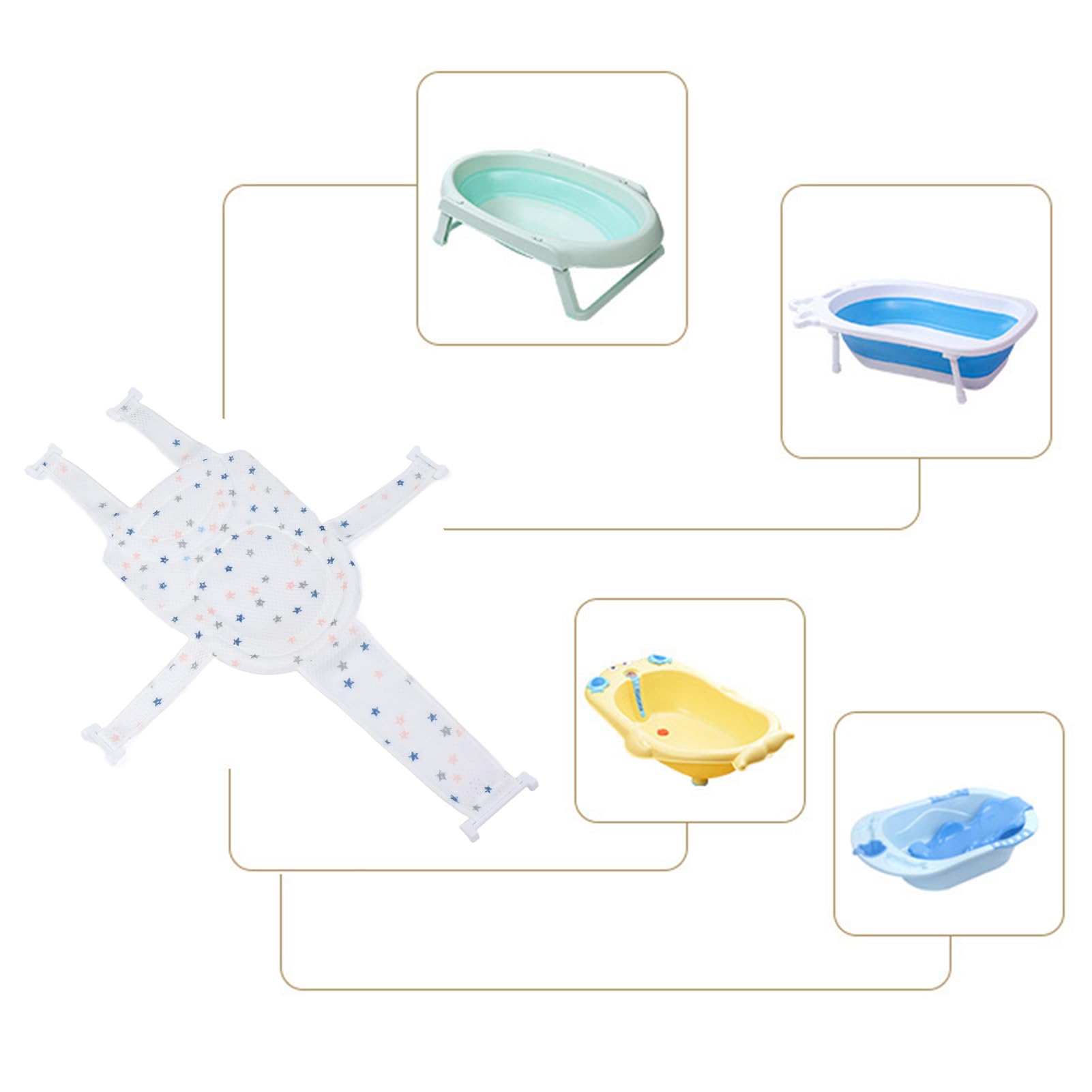 Air mesh fabric keeps baby comfortable and cool
