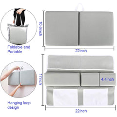 Fafeicy baby bath kneeler memory foam provides soft cushioning
