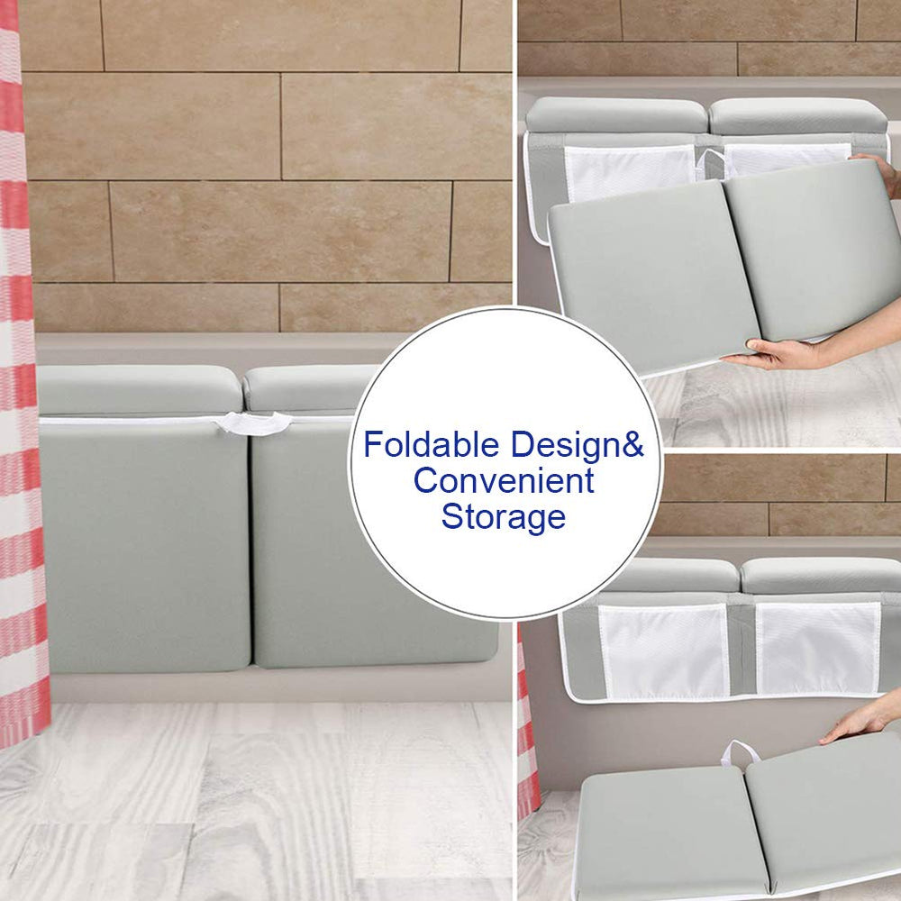 Fafeicy four-pocket design holds bath essentials neatly
