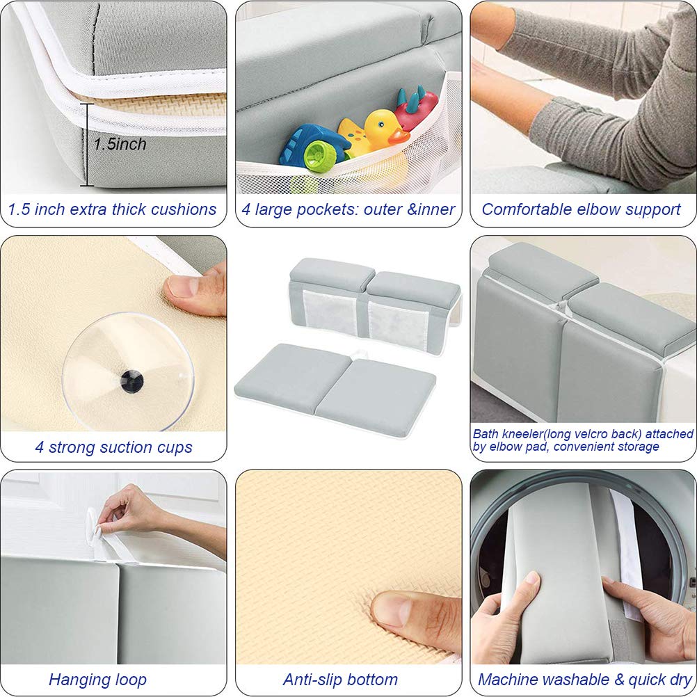 Fafeicy non-slip suction base keeps kneeler stable