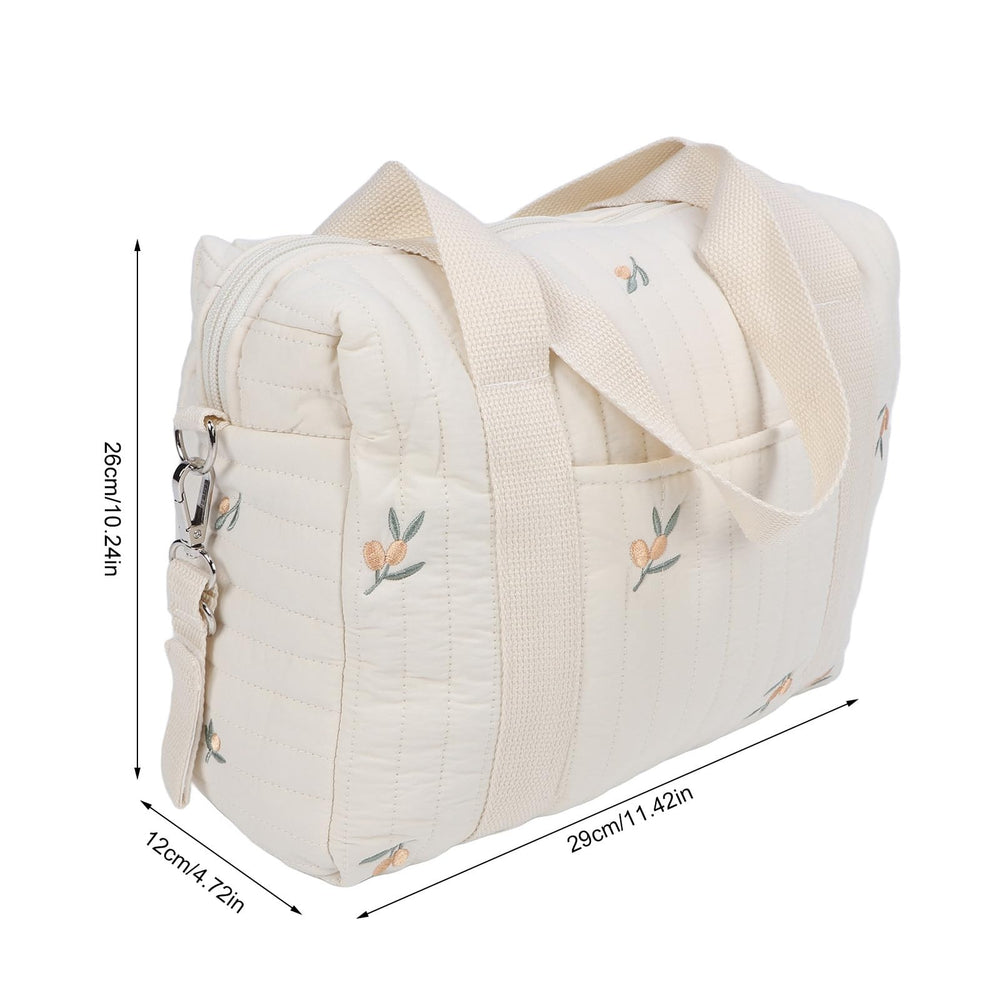 Fafeicy olive organizer interior with zippered pocket secures small items.