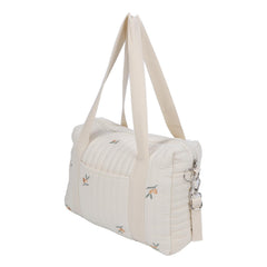 Fafeicy universal stroller organizer in olive, large capacity for baby and mom essentials.