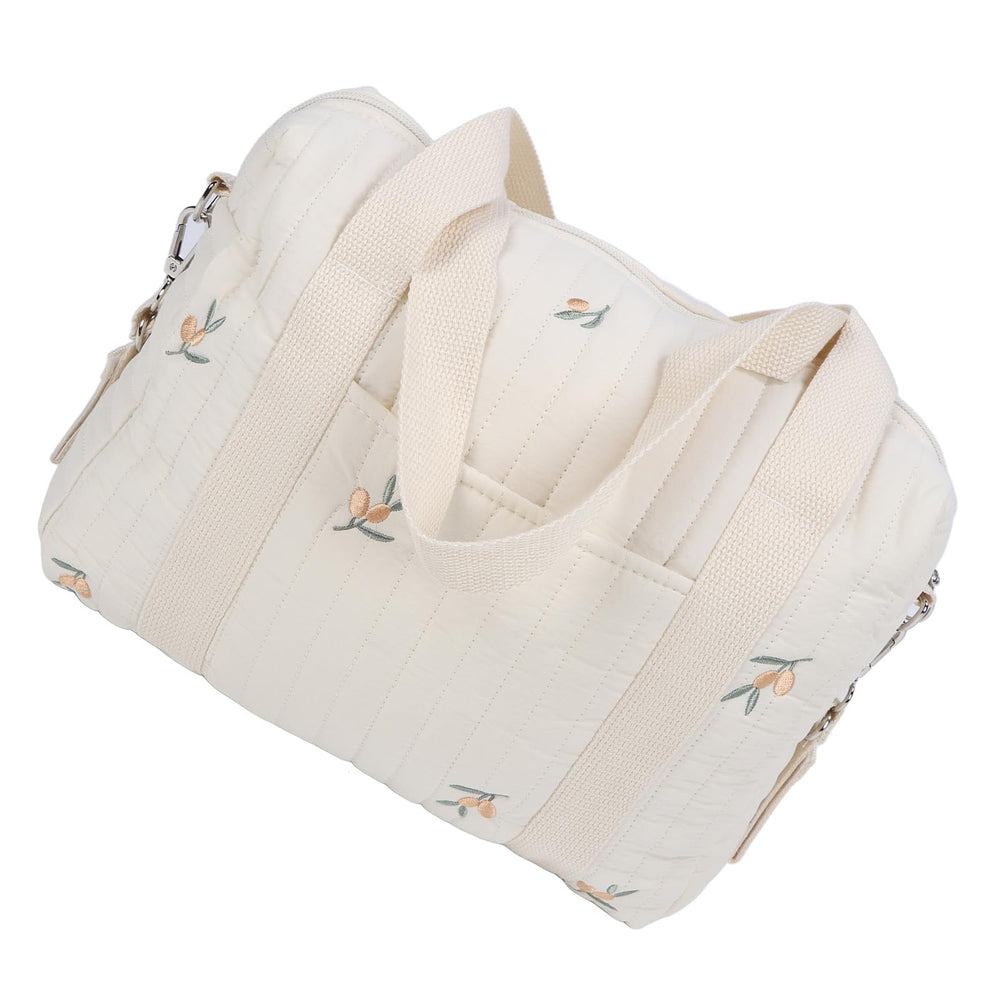 Fafeicy olive-colored organizer makes a thoughtful gift for new moms.