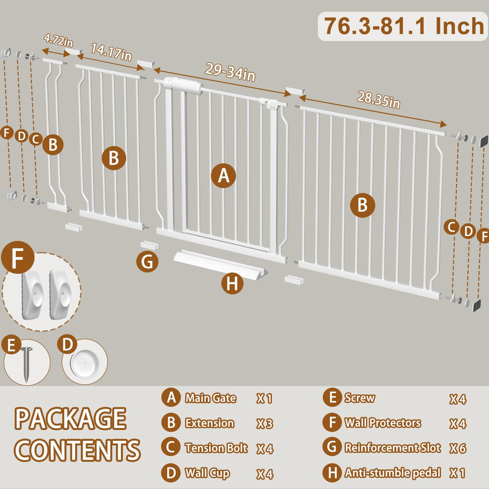 Fairy Baby 19-3-inch swing door enables single-handed entries.