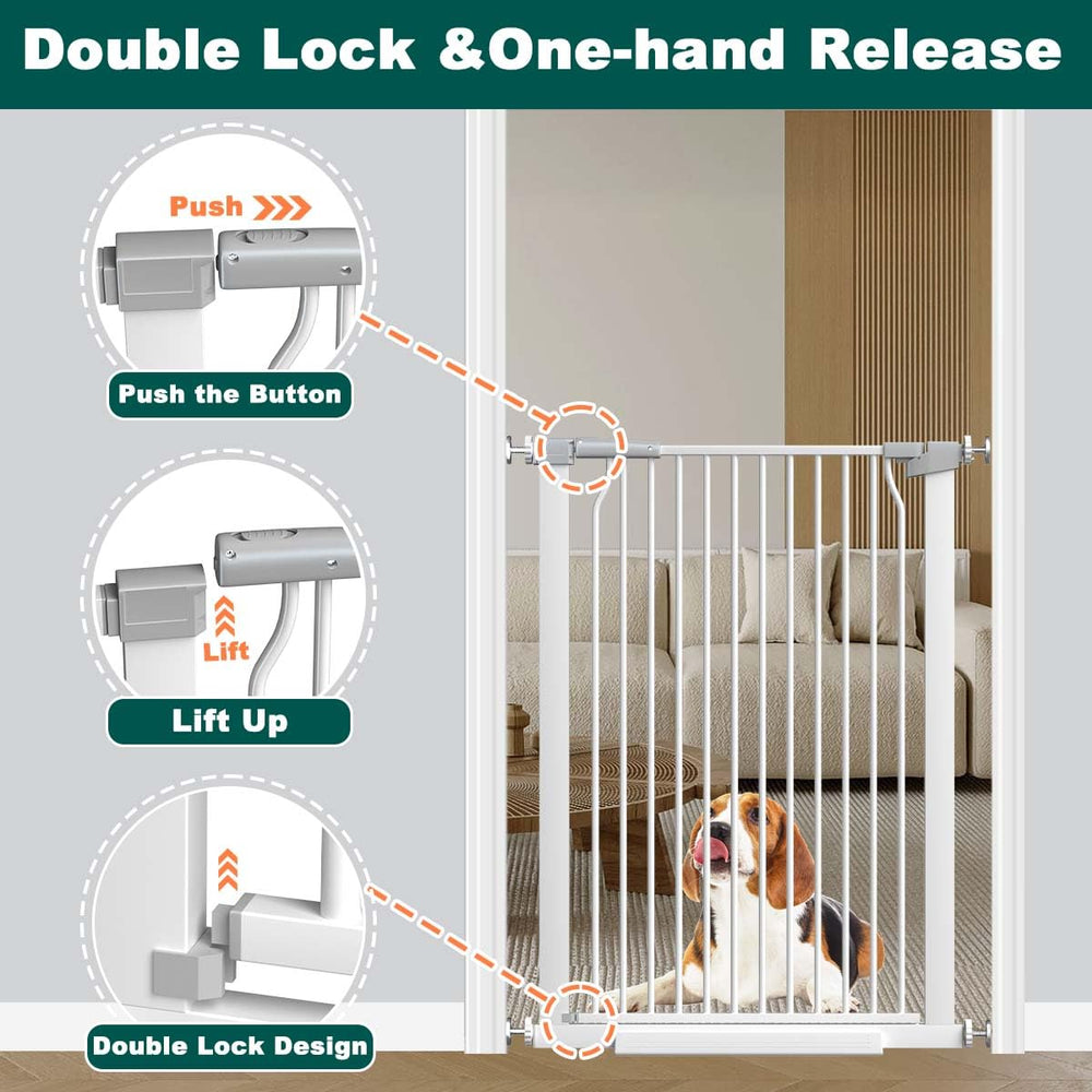 Fairy Baby auto-close and pedal action enables hands-free entry with reduced tripping risks.