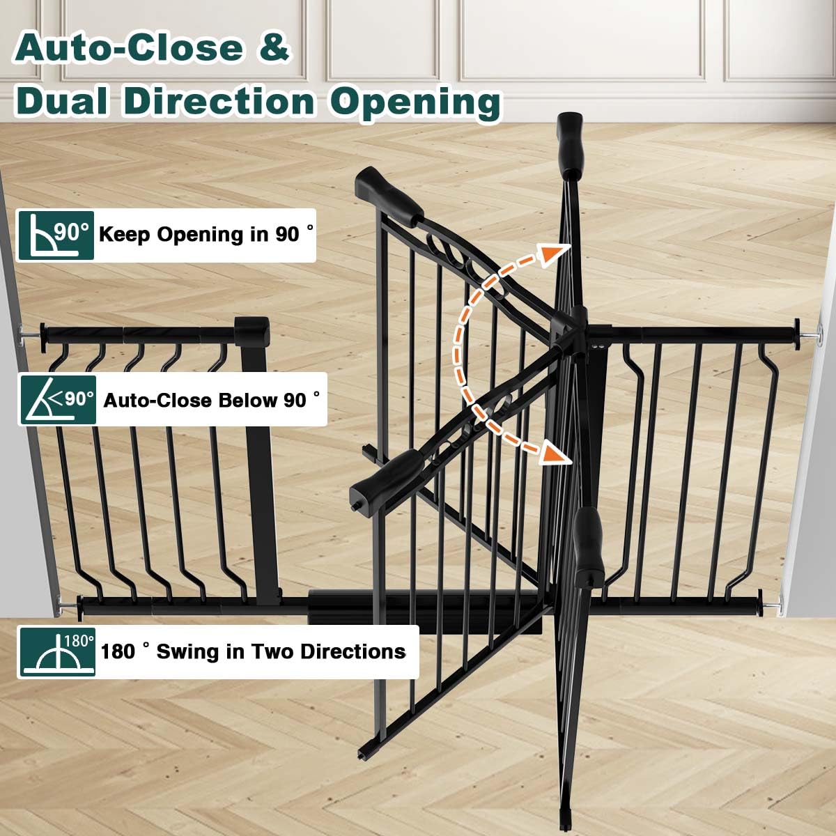Fairy Baby double lock system prevents accidental openings.