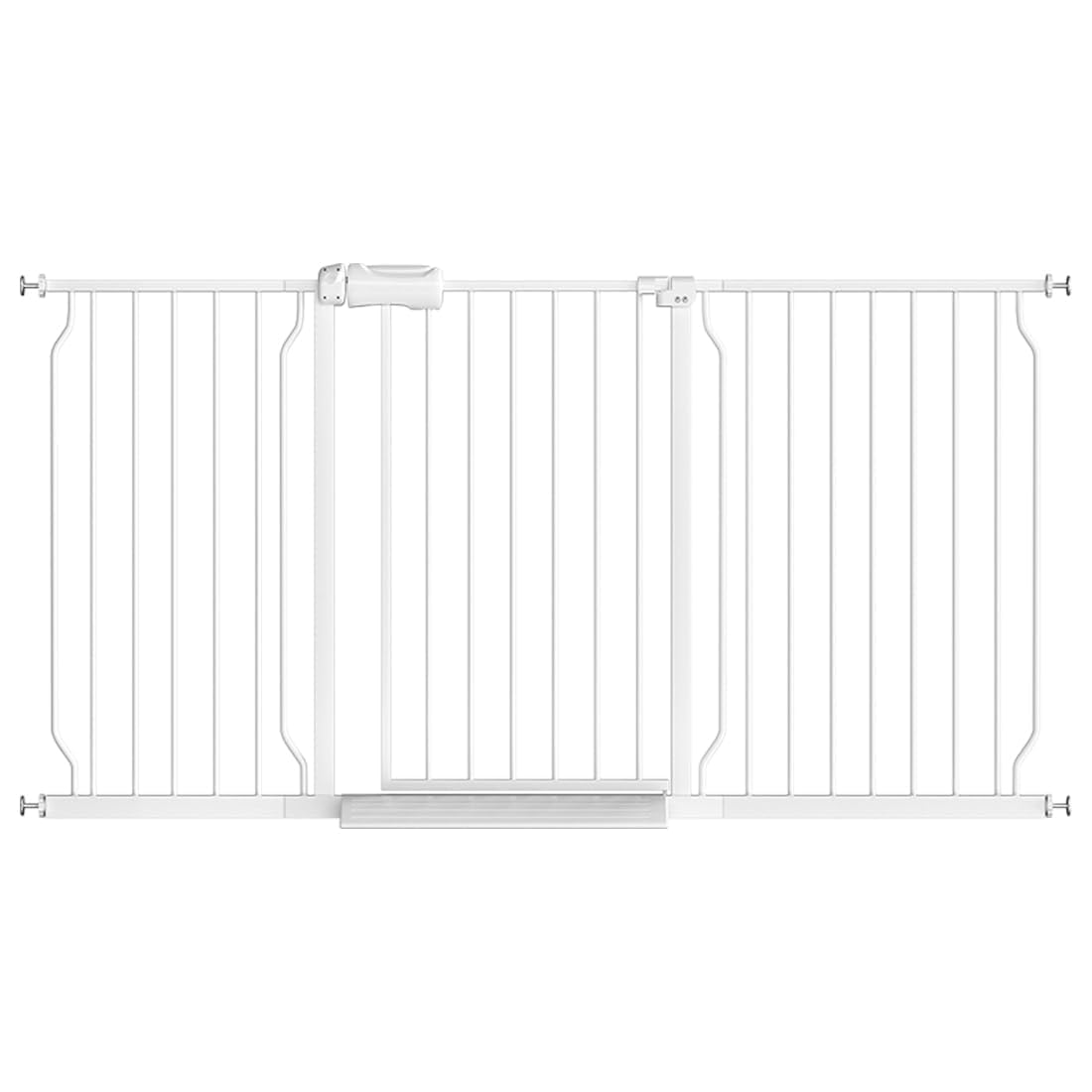 Fairy Baby extra-wide gate extended to fit large doorway openings for babies and pets