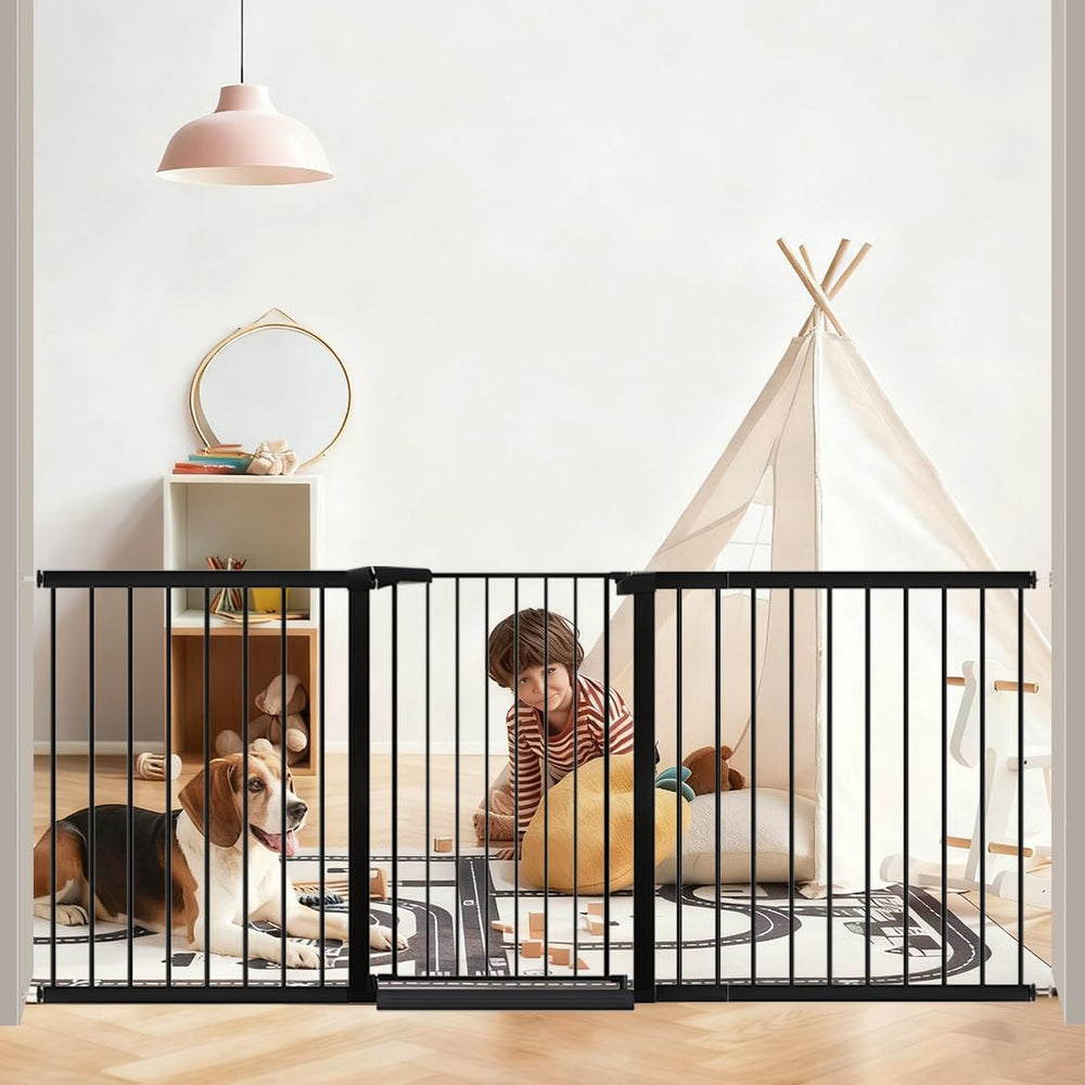 Fairy Baby gate 38-inch tall barrier for toddlers and pets