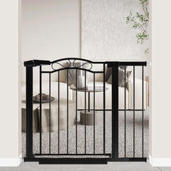 Fairy Baby Gate wide-fit 29.5-40.5 inch opening for versatile doorway coverage.