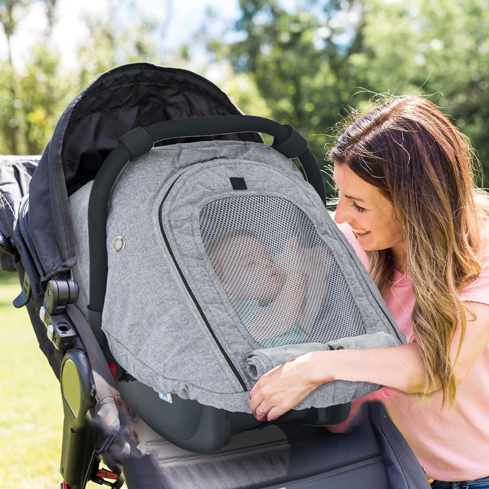Fairy Baby grey cover makes a practical newborn gift