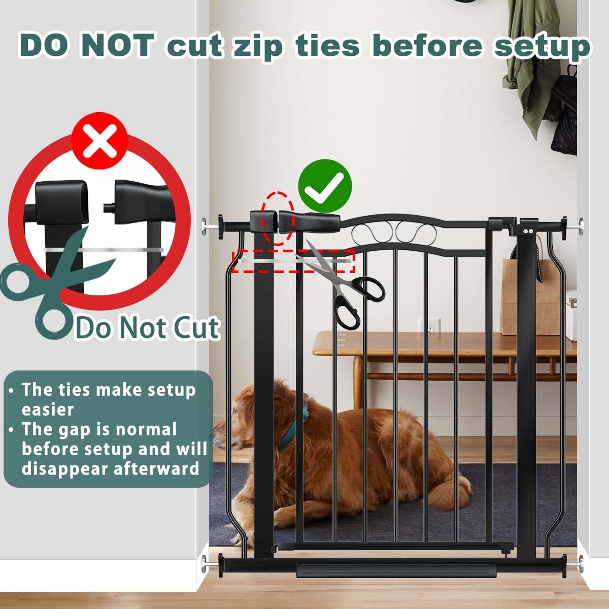 Fairy Baby hardware mount included for sturdy stair installation