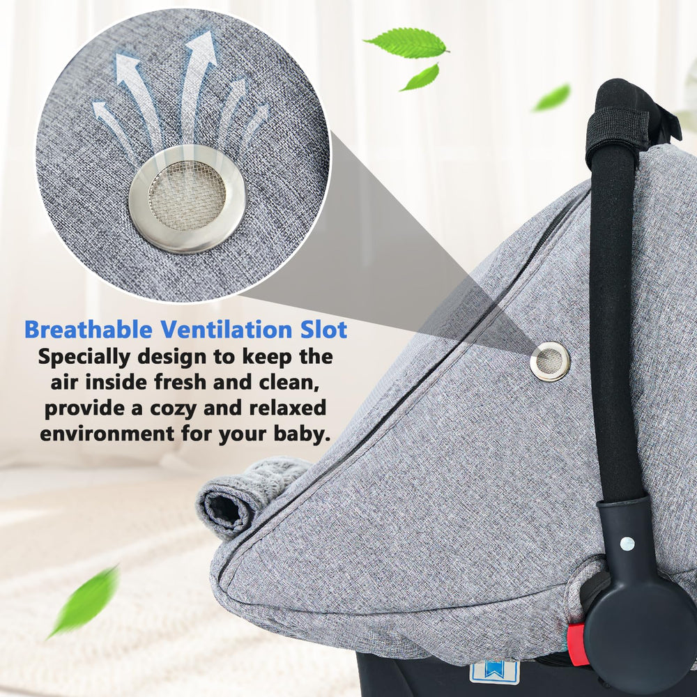 Fairy Baby mesh window cover offers visibility and ventilation for baby