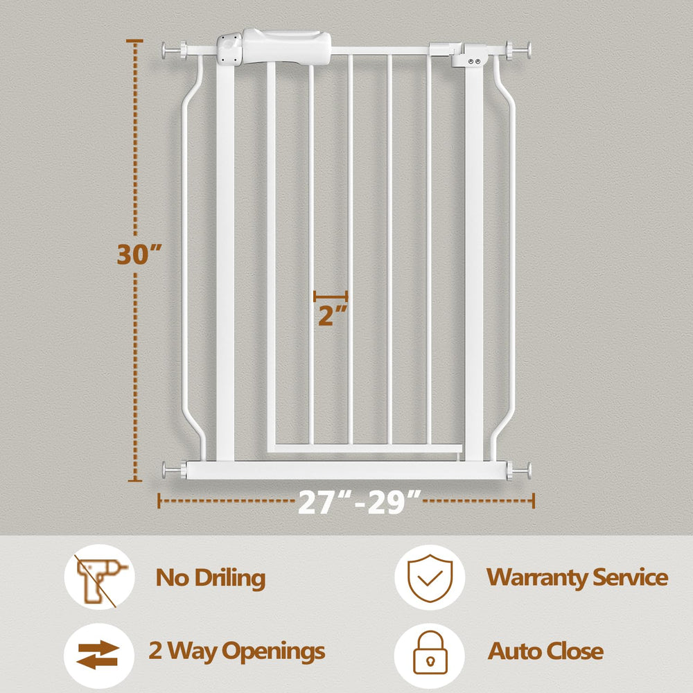 Fairy Baby Narrow Gate auto close mechanism in action for hands free safety