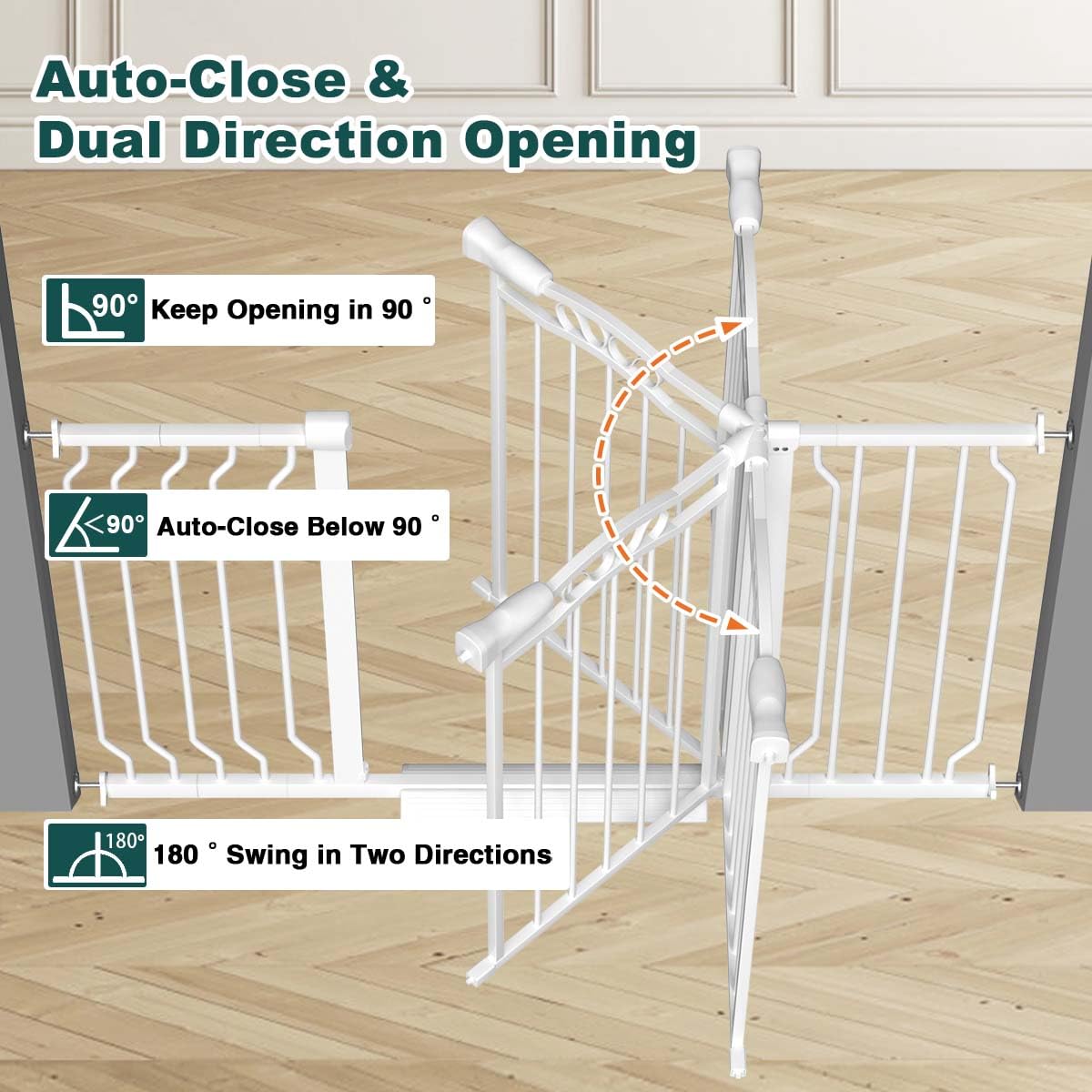 Fairy Baby no-drill installation with pressure mount is easy to relocate.