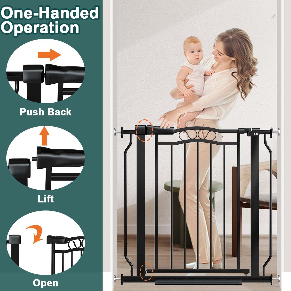 Fairy Baby pressure-mount setup enables tool-free, temporary use.