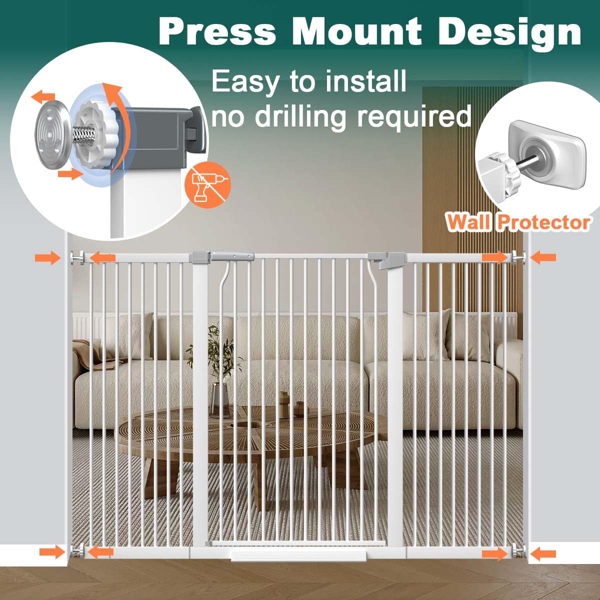 Fairy Baby swing door opens both directions for easy access