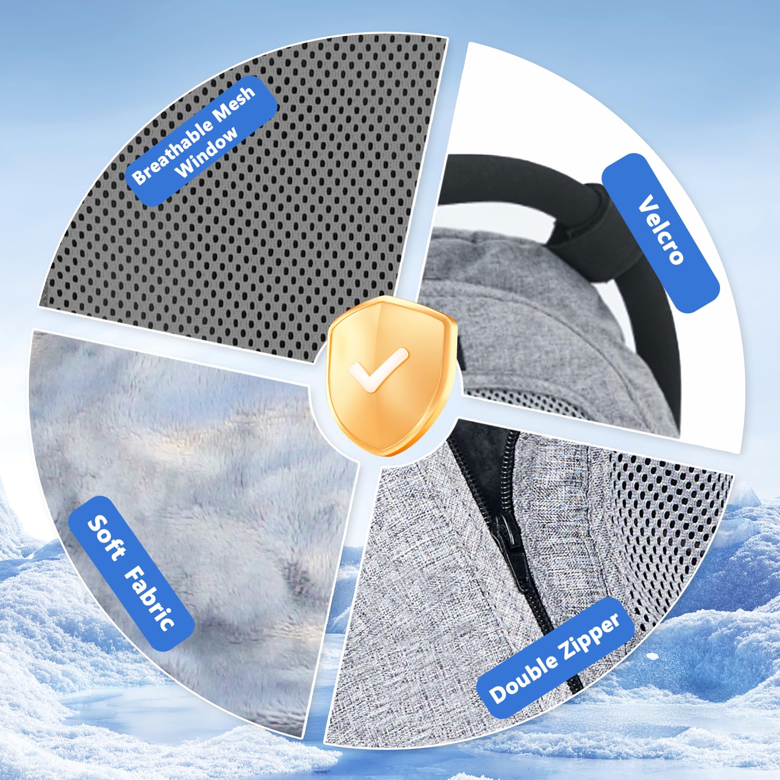 Fairy Baby universal-fit design fits most car seats and strollers