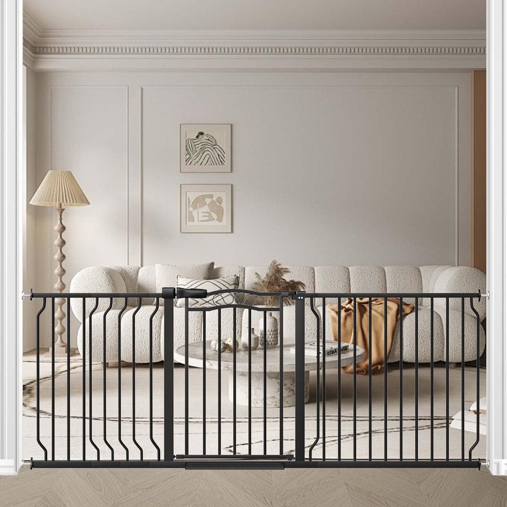 Fairy Baby wide gate for doorways keeps babies and pets secure.
