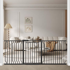 Fairy Baby wide gate for doorways keeps babies and pets secure.