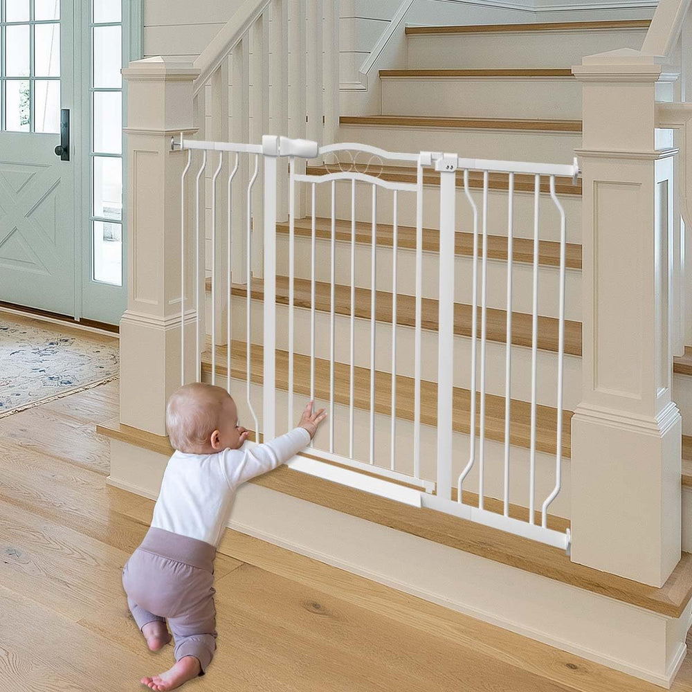 Fairy Baby wide opening application fits large doorways and hallways.