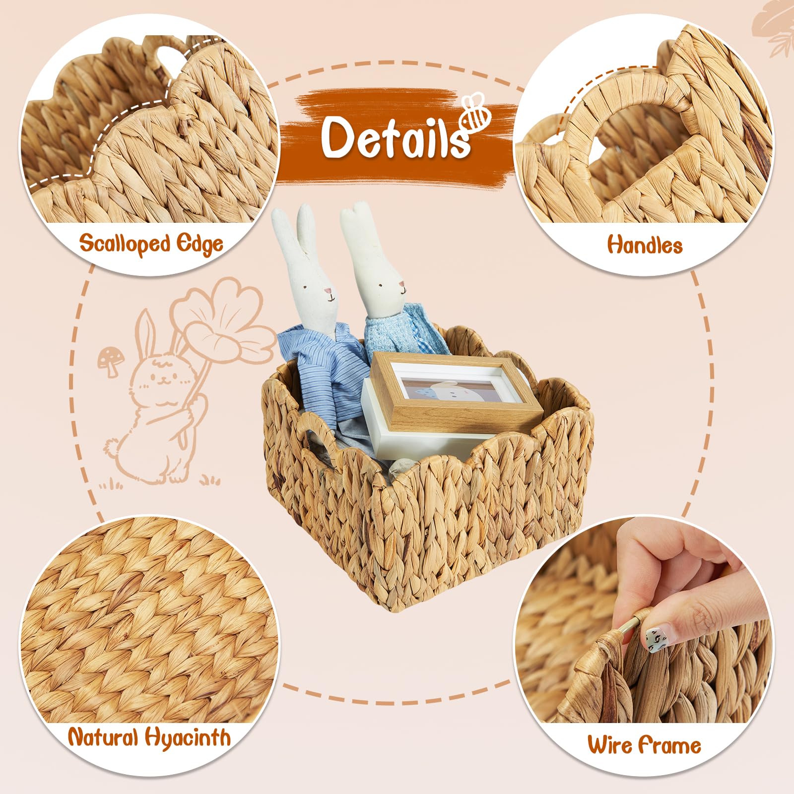 FairyHaus natural materials ideal for tidy, stylish storage
