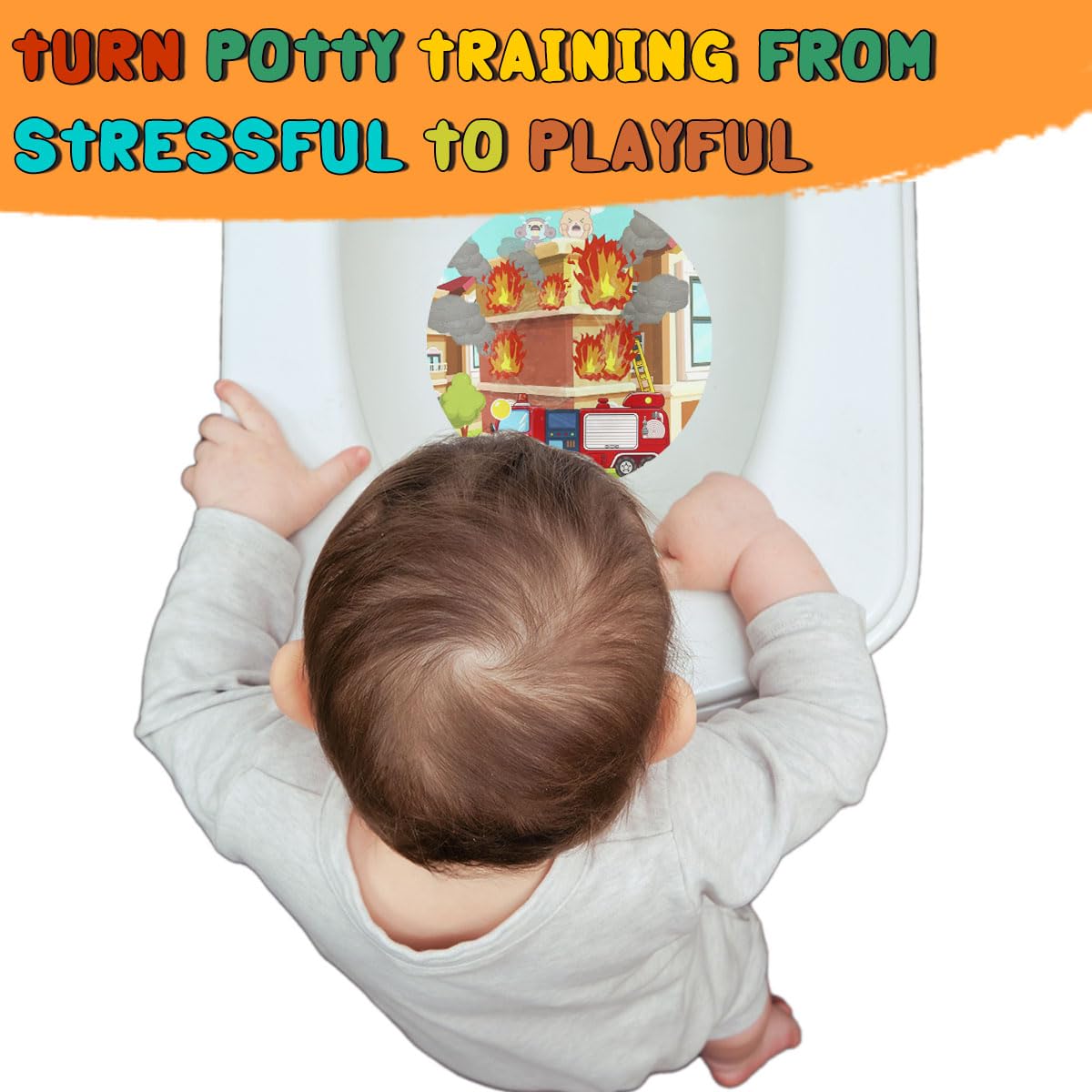Faivykyd potty light shows firefighter projection for practice