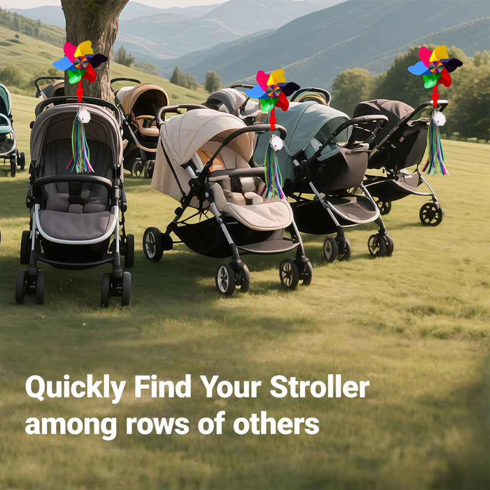 Engraved name tag from FAMCHAINS for instant stroller identification