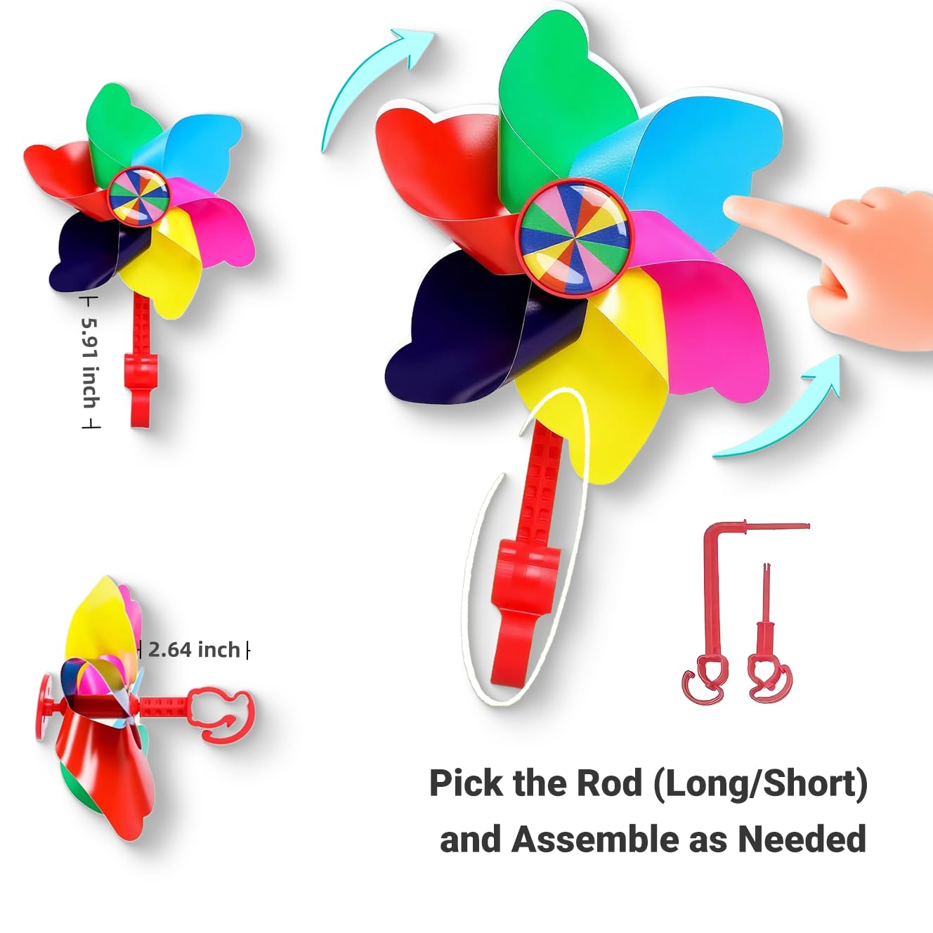 FAMCHAINS vibrant ribbons enhance visibility in crowds