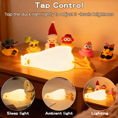 FAMIDUO silicone squishy animal nightlight is durable and safe.