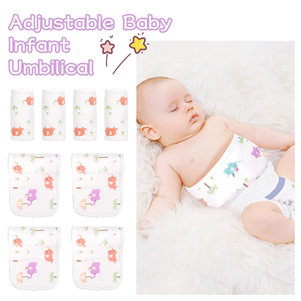 FAMJOALE 4-pack umbilical cord protectors for daily use