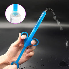 Famolay lube applicator ergonomic grip enables easy one-handed use