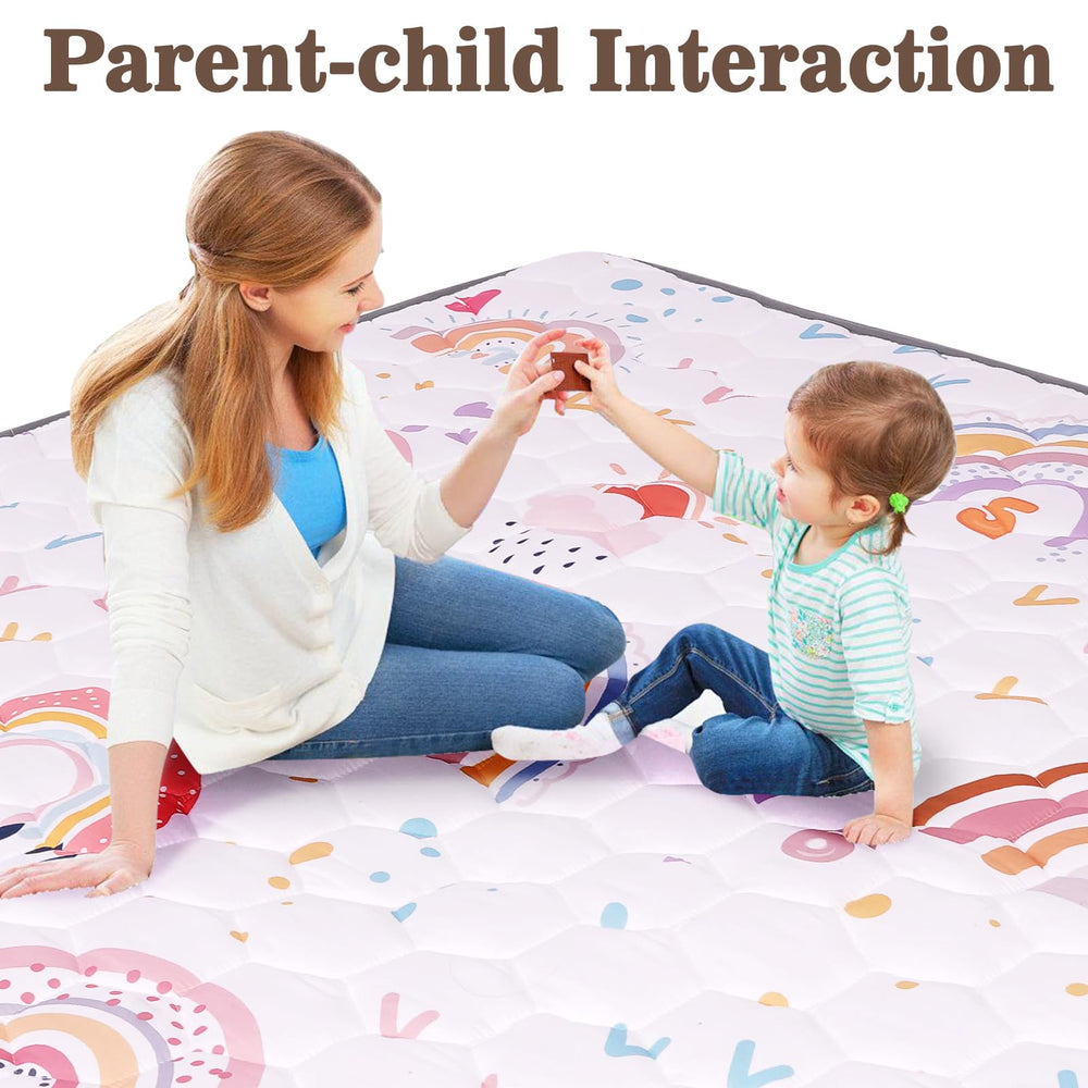FAMOPLAY Indoor and outdoor setup showing versatile play space