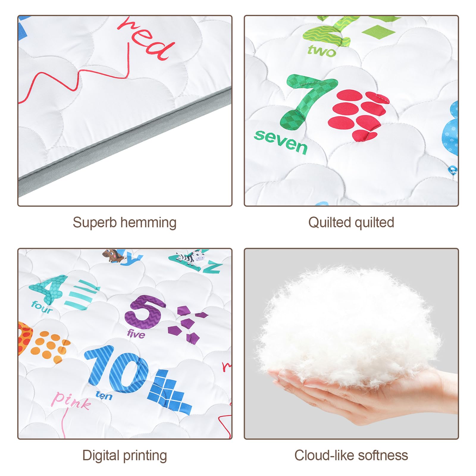 FAMOPLAY ocean design on the mat sparks visual exploration