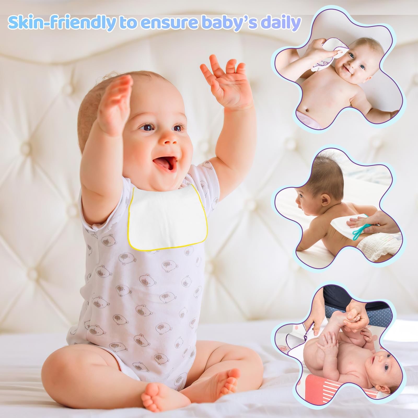 FAMOPLAY newborn essentials wipes set supports on-the-go care