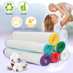 FAMOPLAY soft cotton flannel wipes gentle on baby skin