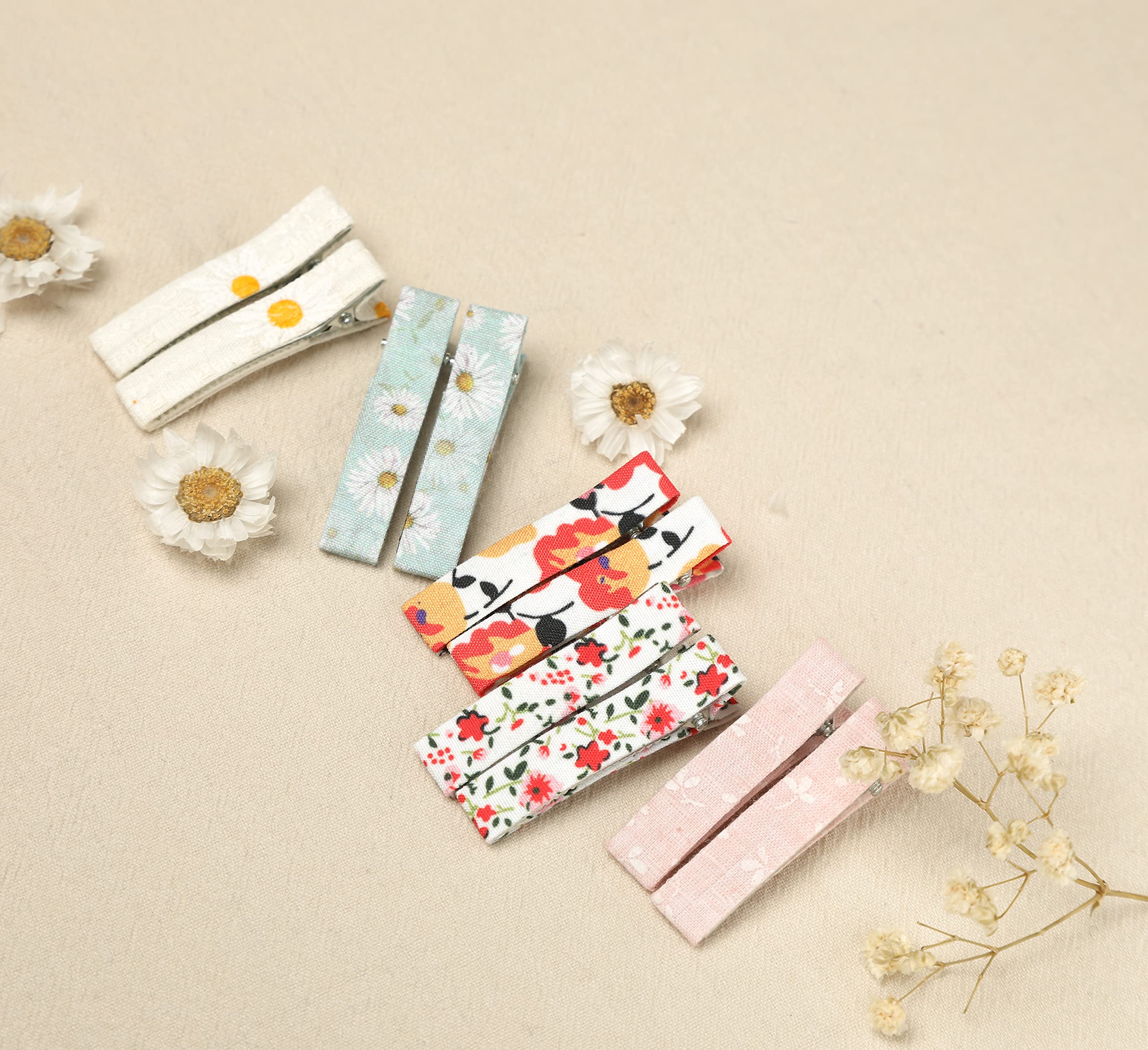 Fancy Clouds handmade-style clips deliver a premium, elegant look.