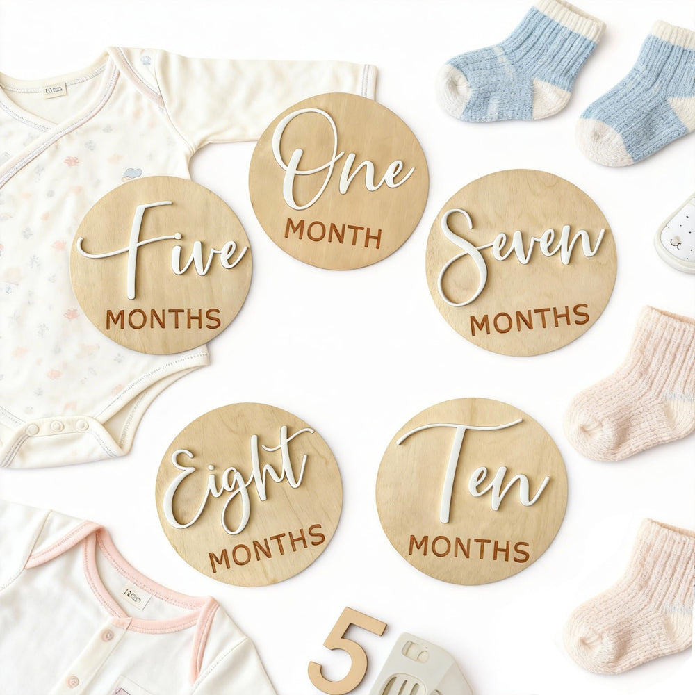 Fancy Swen 3D engraved design adds depth to baby photos.