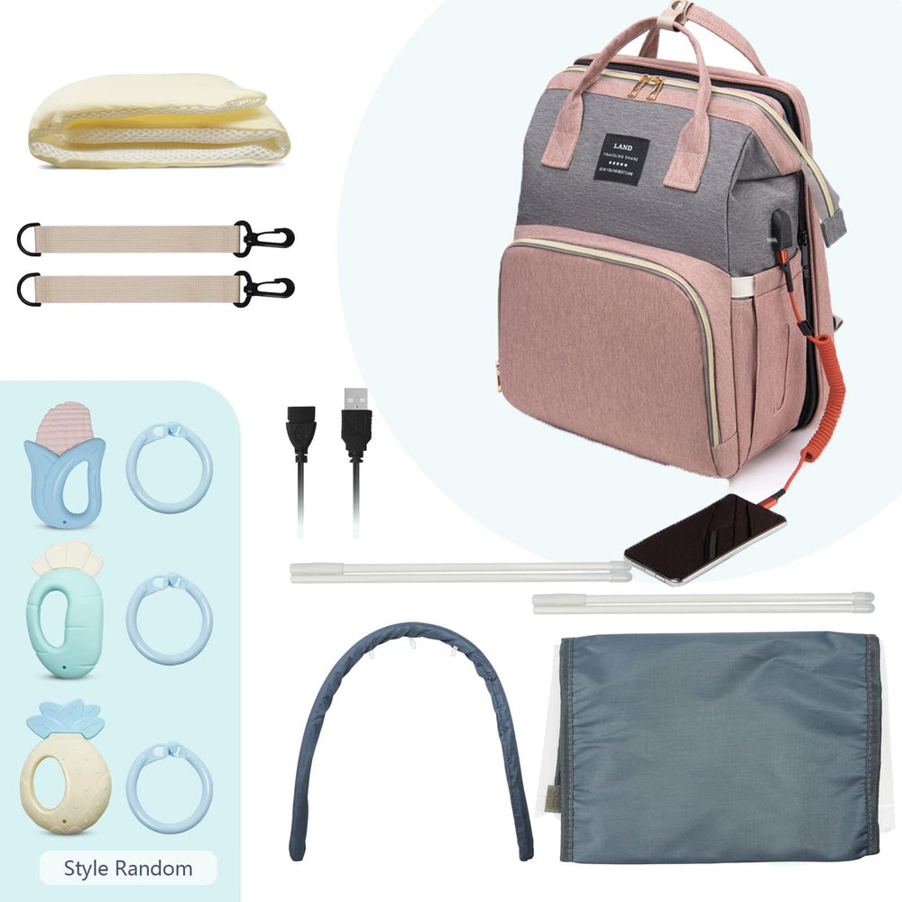 Fandiar bag interior pockets neatly organize baby essentials