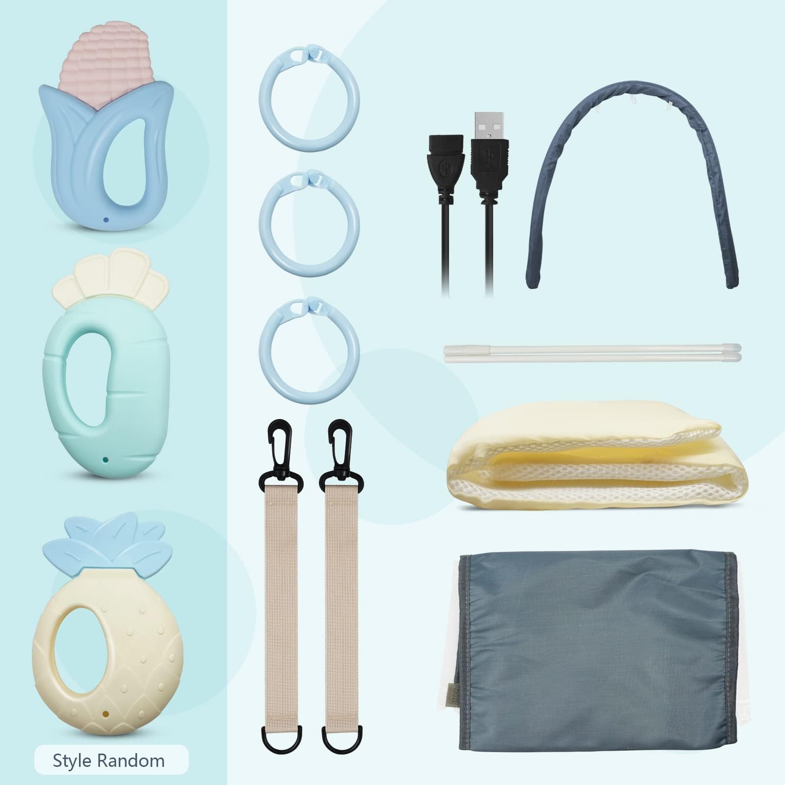 Fandiar diaper bag with multiple pockets keeps essentials organized and accessible